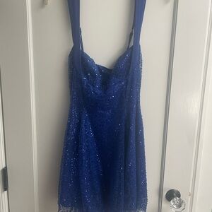 Lucy in the Sky Vibrant Blue Dress